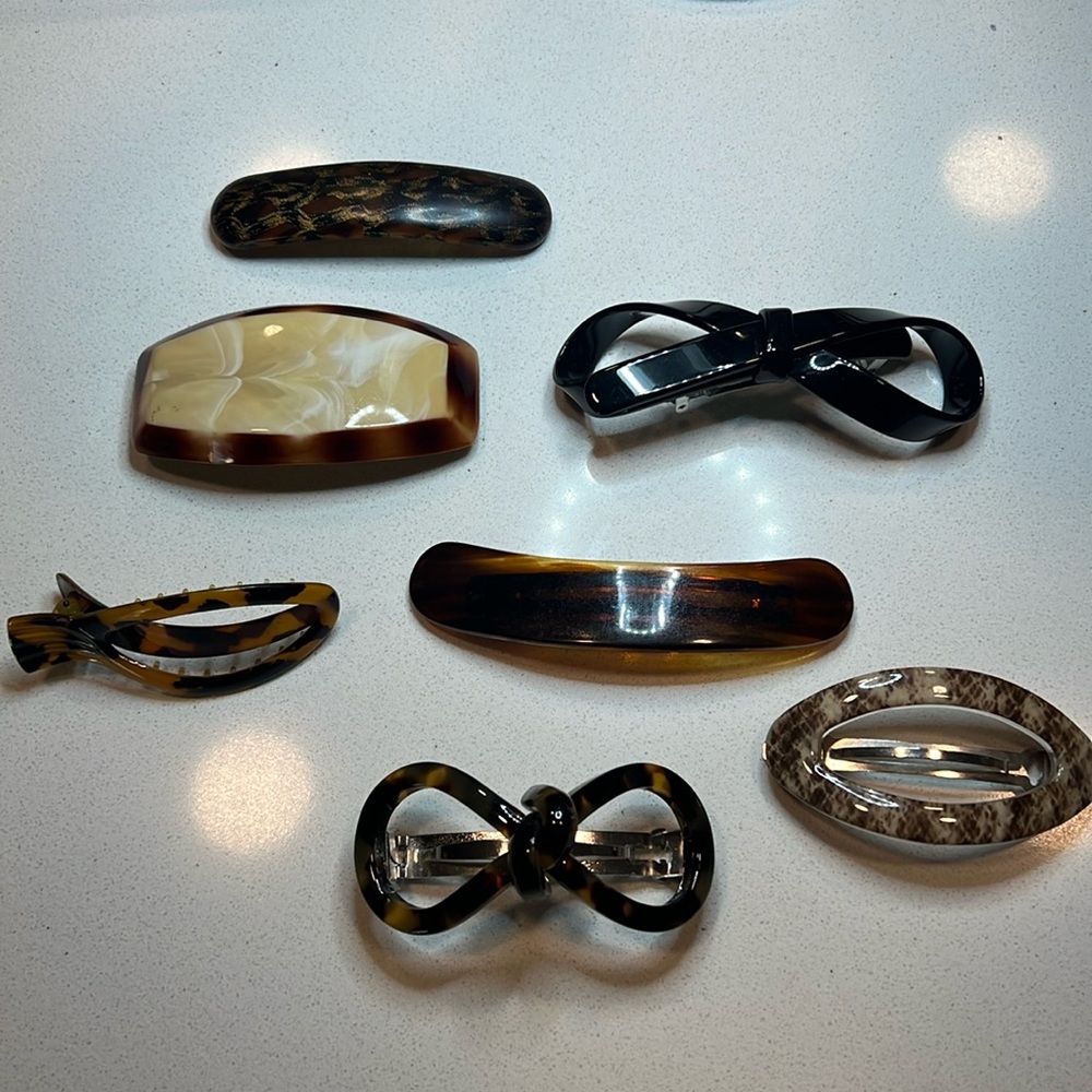 7  French Hair Clips
